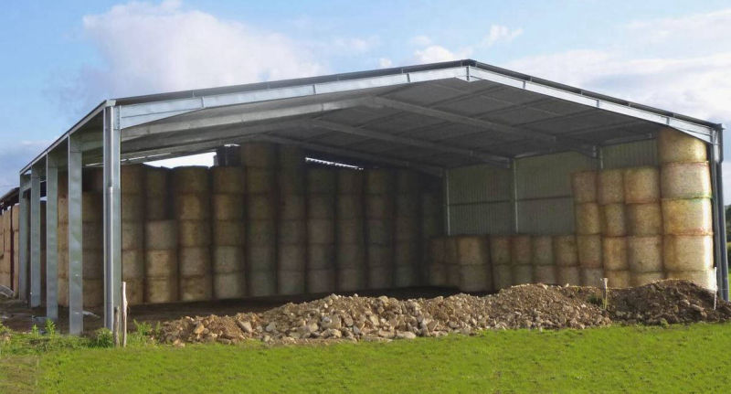 Abri de stockage agricole