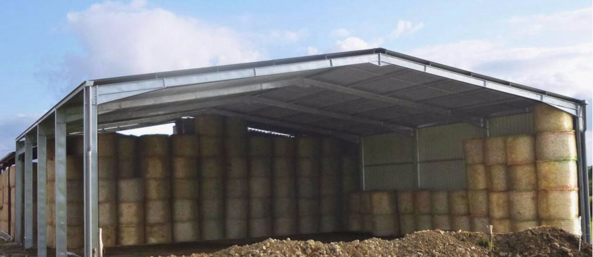 Abri de stockage agricole