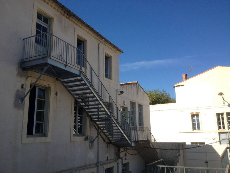 escalier galvanisé