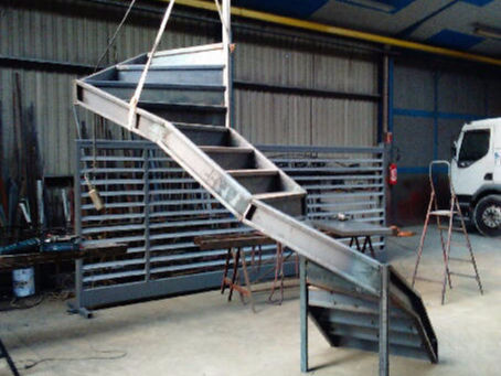 Escalier un quart tournant