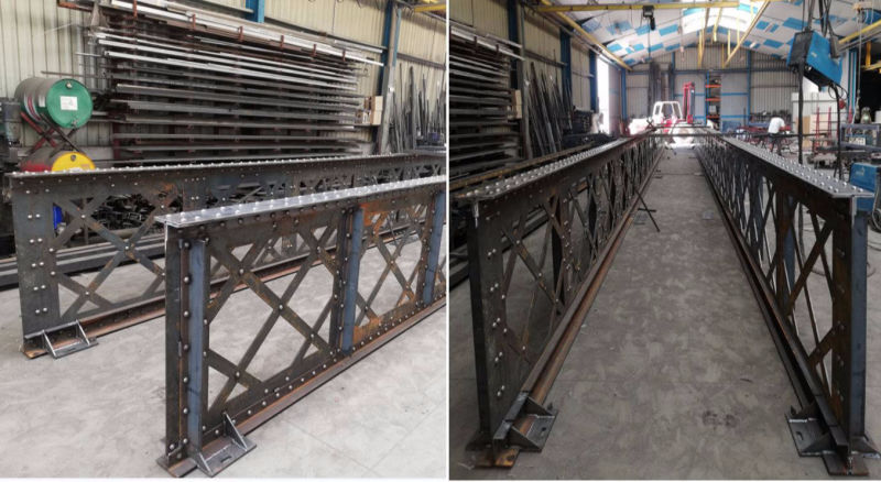 Fabrication passerelle Eiffel