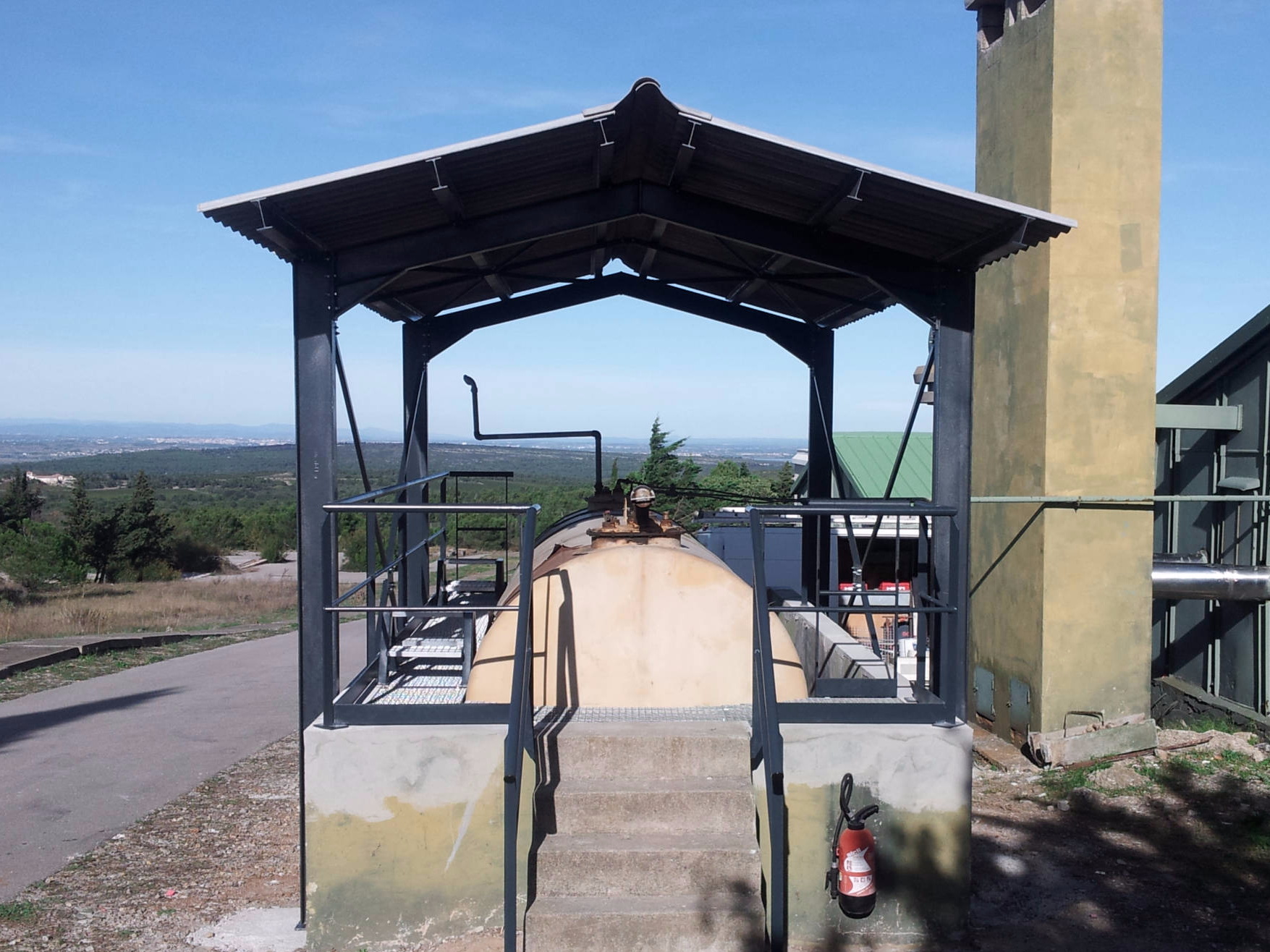 Abri de cuve
